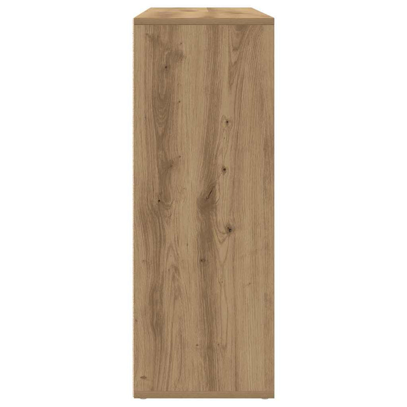 vidaXL Oldalszekrények 2 pcs kézműves tölgy 60 x 31 x 84 cm Faanyag