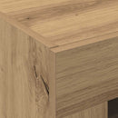 vidaXL Fali Szekrények 2 pcs Artisan tölgy 69,5 x 34 x 90 cm Faanyag