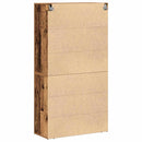 vidaXL Magasfiú fiókkal Öreg fa 80 x 33 x 150 cm Faanyag