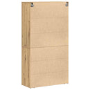 vidaXL Magasfiú fiókkal Artisan tölgy 80 x 33 x 150 cm Faanyag