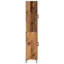 vidaXL Magasfiú 2 pcs Régi fa 69,5 x 34 x 180 cm Faanyag