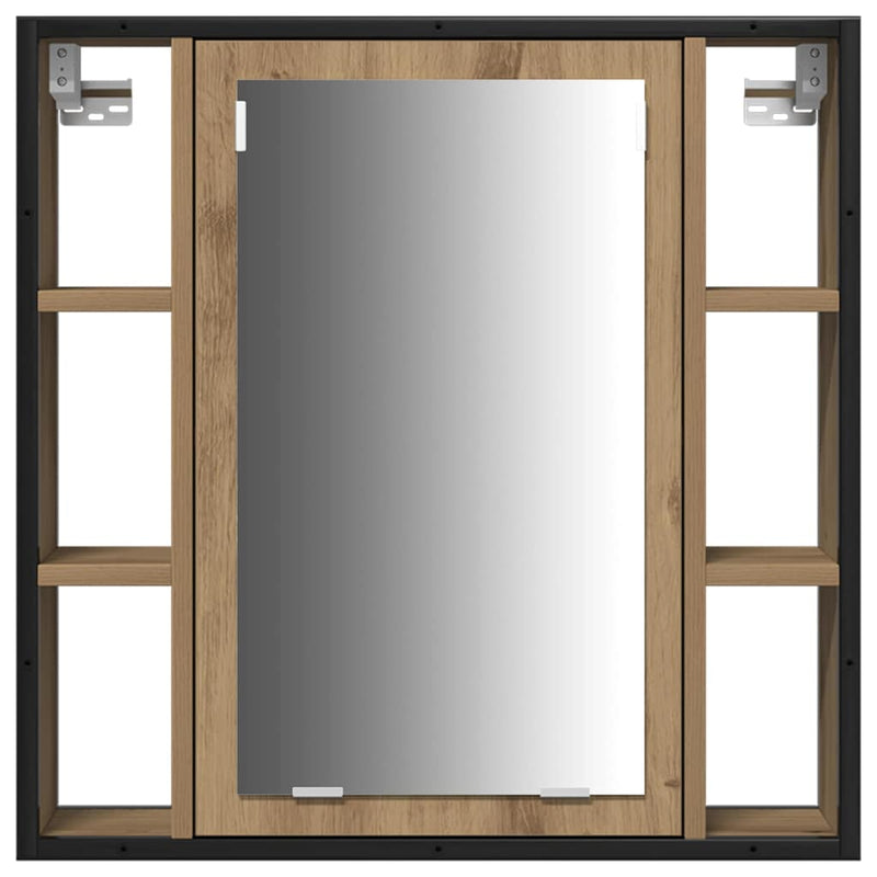 vidaXL Fürdőszobai Mosdószekrények 3 pcs Barna 80 x 30 x 60 cm Faanyag