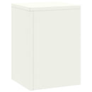 vidaXL Növényállvány 2 pcs Fehér 24 x 24 x 35 cm Acél