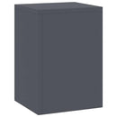 vidaXL Növényállvány 2 pcs Antracit 24 x 24 x 35 cm Acél