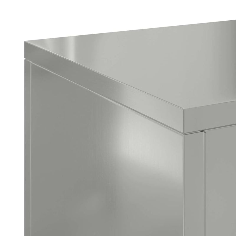vidaXL Növényállványok 2 pcs Ezüst 24 x 24 x 35 cm Horganyzott acél