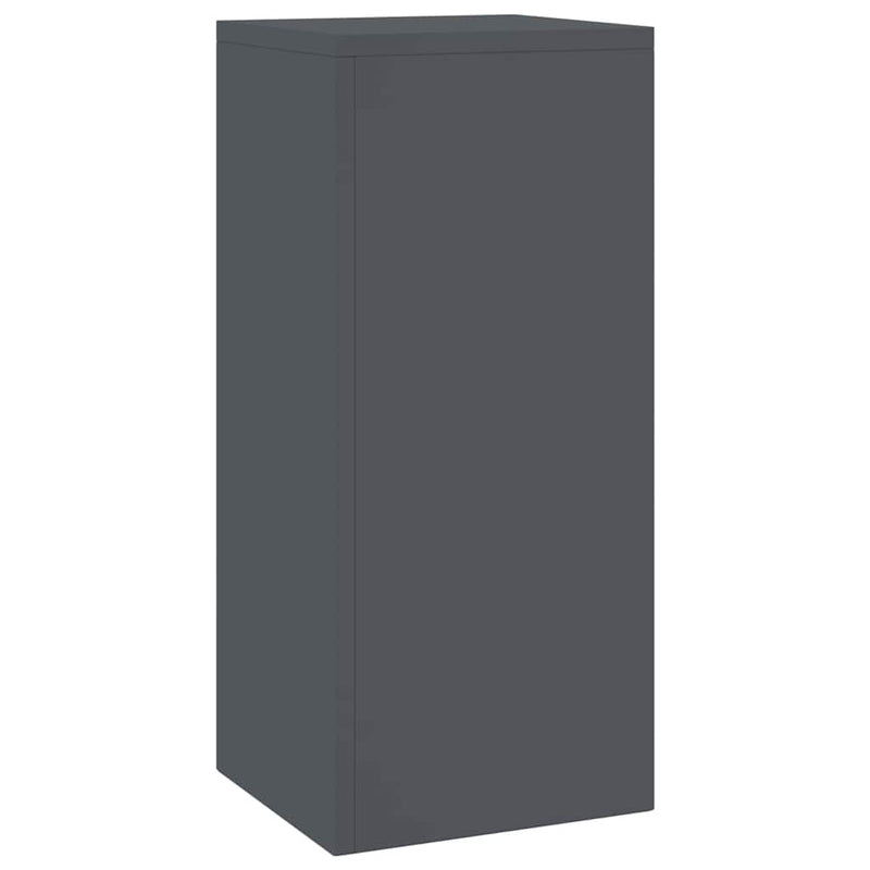 vidaXL Növényállványok 2 pcs Antracit 24 x 24 x 55 cm Acél