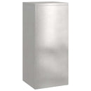 vidaXL Növényállvány 2 pcs Ezüst 24 x 24 x 55 cm Rozsdamentes acél