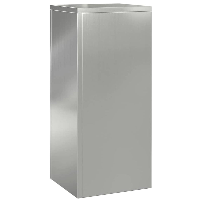 vidaXL Növényállványok 2 pcs Ezüst 24 x 24 x 55 cm Horganyzott acél