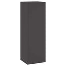 vidaXL Növényállvány 2 pcs Fekete 24 x 24 x 75 cm Acél