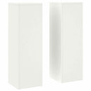 vidaXL Növényállvány 2 pcs Fehér 24 x 24 x 75 cm Acél