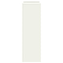 vidaXL Növényállvány 2 pcs Fehér 24 x 24 x 75 cm Acél