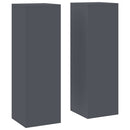 vidaXL Növényállvány 2 pcs Antracit 24 x 24 x 75 cm Acél