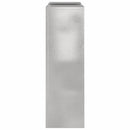 vidaXL Növényállvány 2 pcs Ezüst 24 x 24 x 75 cm Rozsdamentes acél
