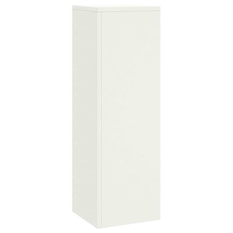 vidaXL Növényállványok 3 pcs Fehér 24 x 24 x 75 cm Acél