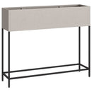 vidaXL Magas Kerti Cserép Rozsdás 100 x 26 x 82 cm Időjárásálló acél