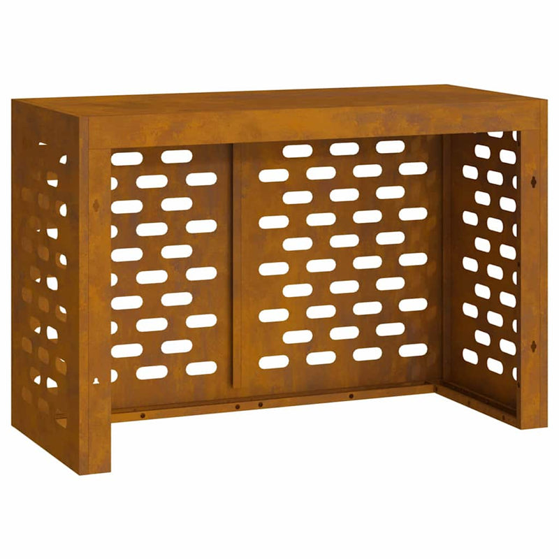 vidaXL Légkondicionáló Takaró Rozsdás 90 x 40 x 60 cm