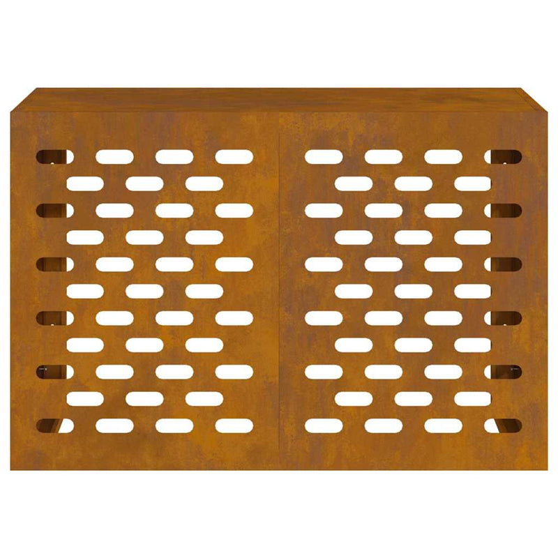 vidaXL Légkondicionáló Takaró Rozsdás 90 x 40 x 60 cm