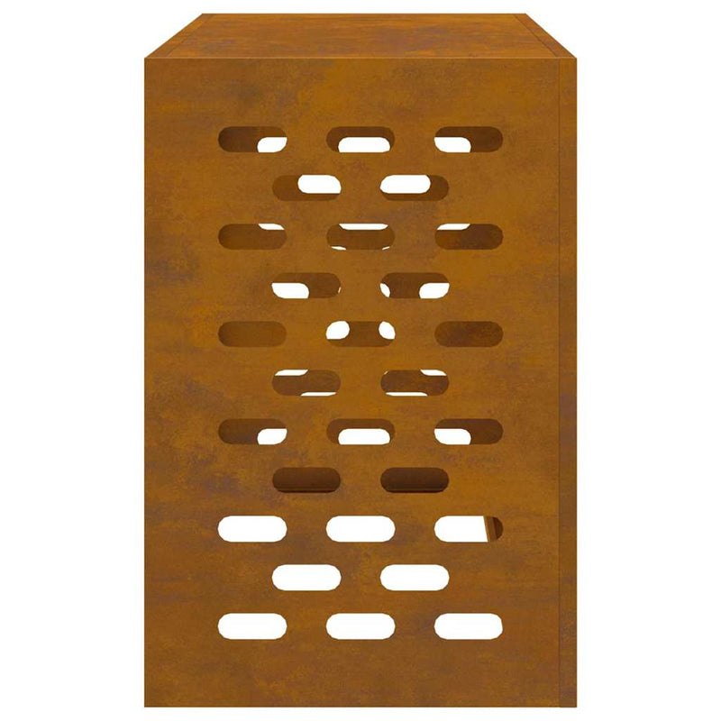 vidaXL Légkondicionáló Takaró Rozsdás 90 x 40 x 60 cm