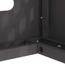 vidaXL Légkondicionáló Takaró Fekete 100 x 50 x 70 cm Acél