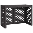 vidaXL Légkondicionáló Takaró Fekete 100 x 50 x 70 cm Acél