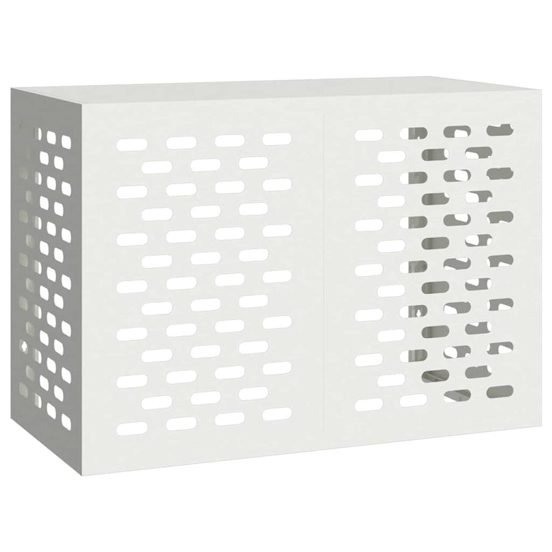 vidaXL Légkondicionáló Takaró Fehér 100 x 50 x 70 cm Acél