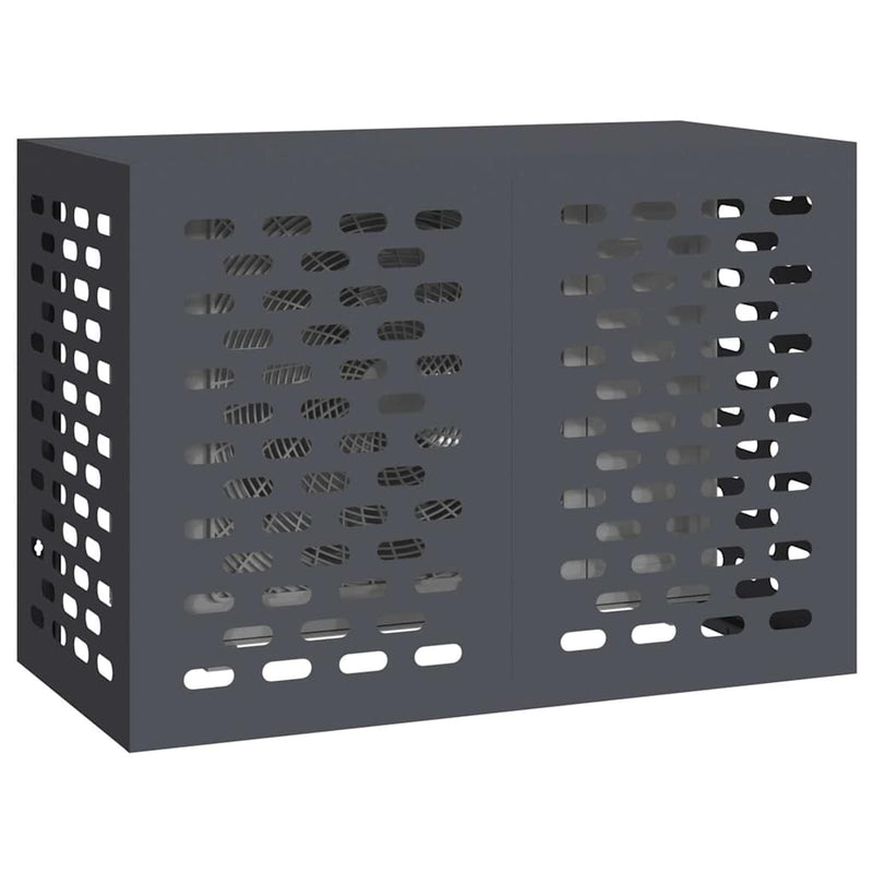 vidaXL Légkondicionáló Takaró Antracit 100 x 50 x 70 cm Acél