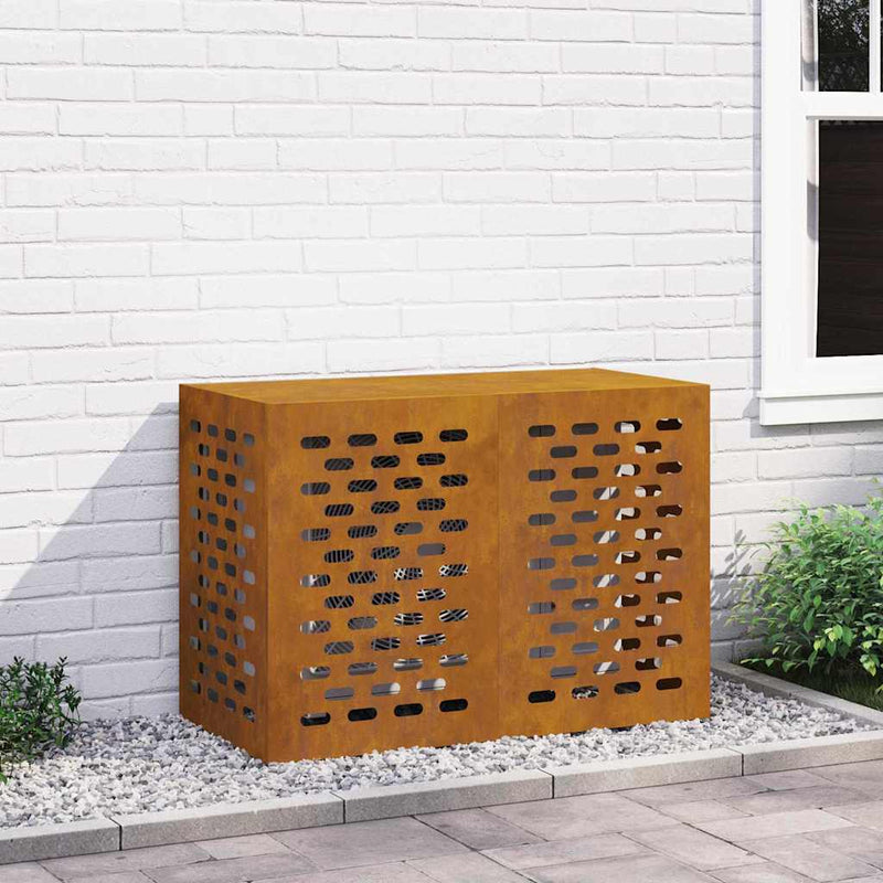vidaXL Légkondicionáló Takaró Rozsdás 100 x 50 x 70 cm