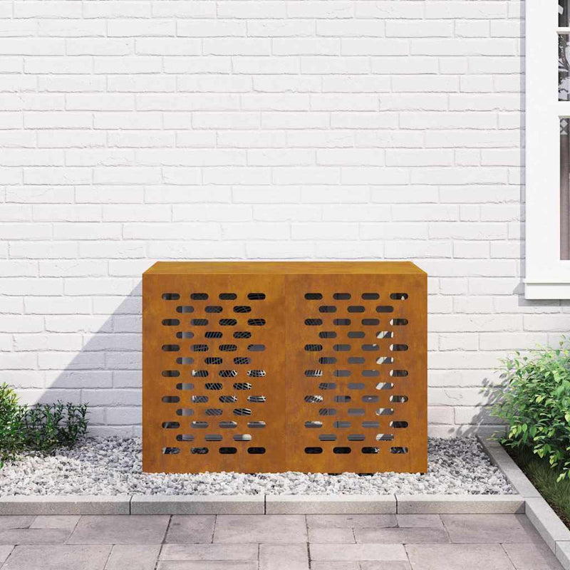 vidaXL Légkondicionáló Takaró Rozsdás 100 x 50 x 70 cm