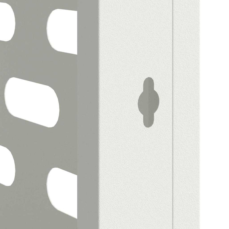 vidaXL Légkondicionáló Takaró Fehér 110 x 50 x 80 cm Acél