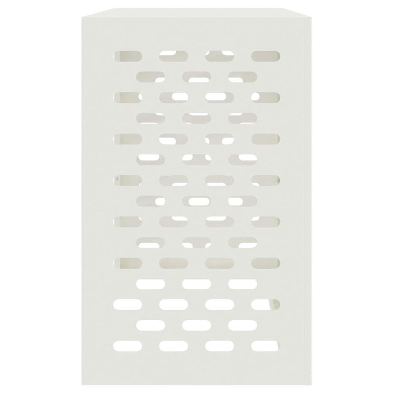 vidaXL Légkondicionáló Takaró Fehér 110 x 50 x 80 cm Acél