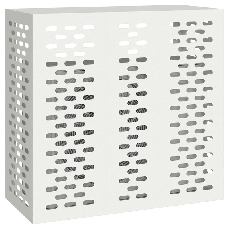 vidaXL Légkondicionáló Takaró Fehér 110 x 50 x 105 cm Acél