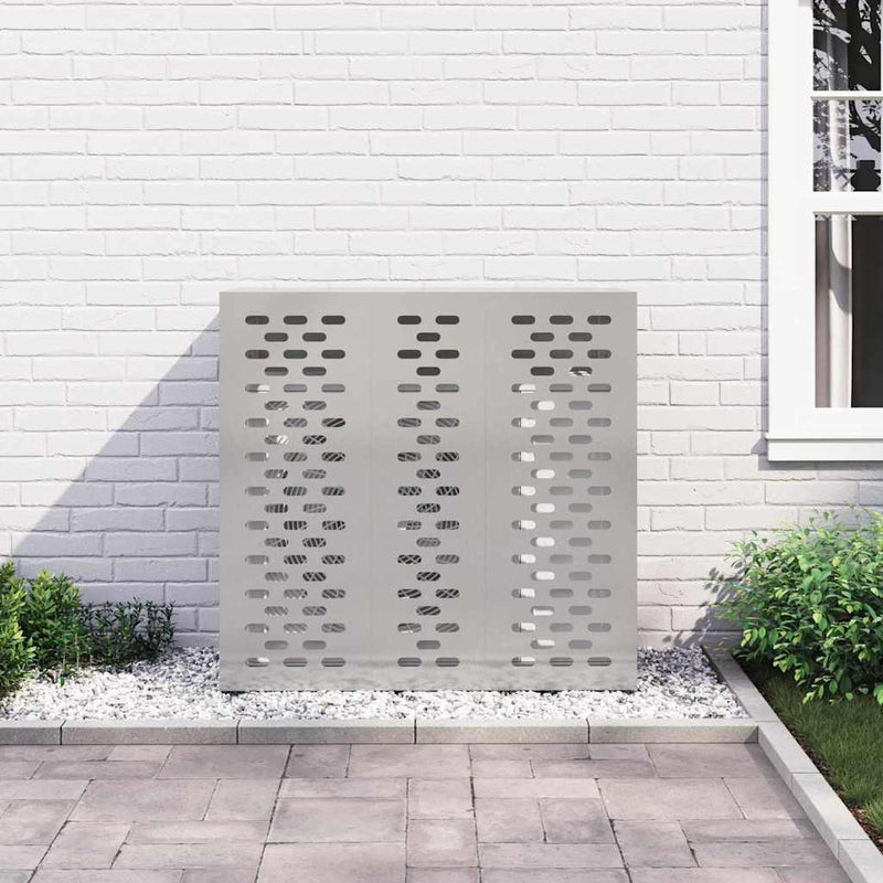 vidaXL Légkondicionáló Takaró Ezüst 110 x 50 x 105 cm