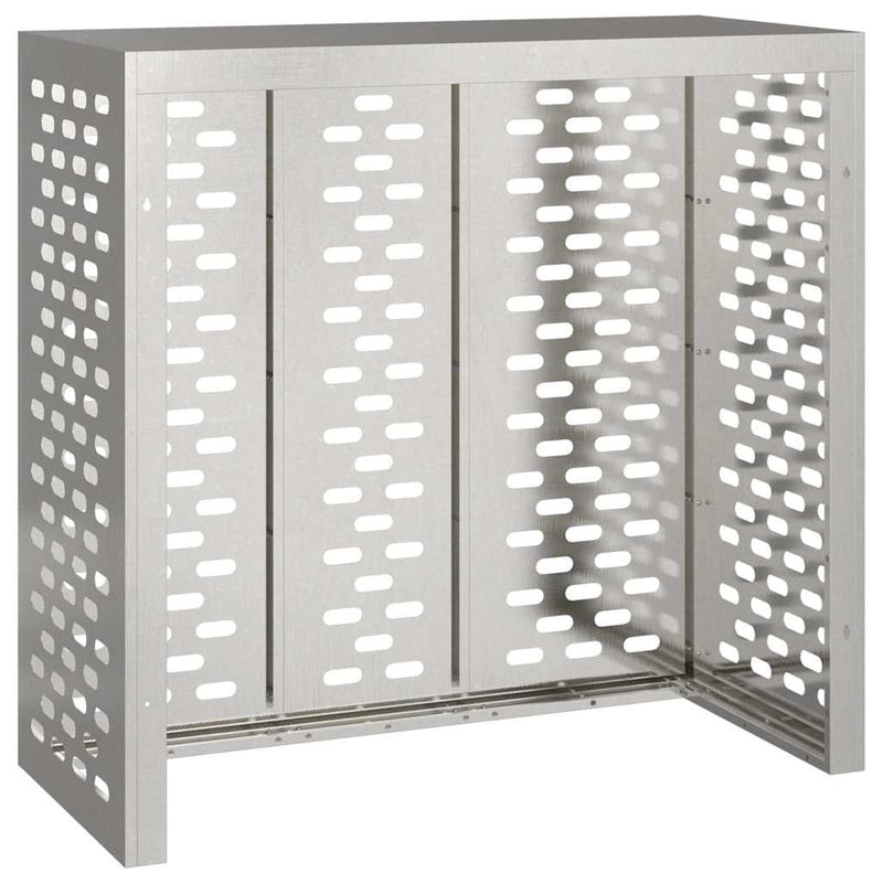 vidaXL Légkondicionáló Takaró Ezüst 110 x 50 x 105 cm