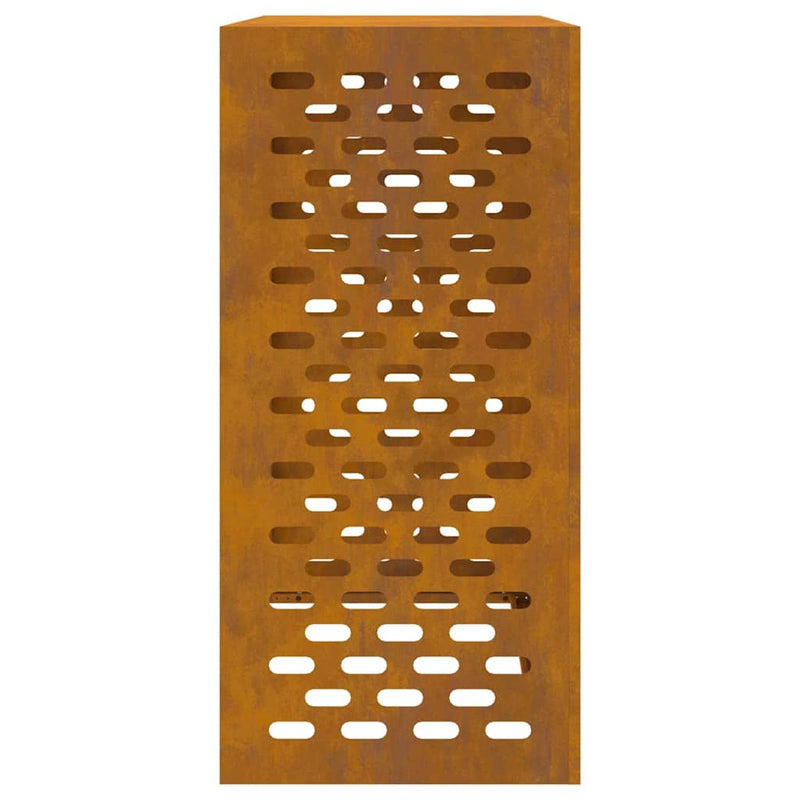 vidaXL Légkondicionáló Takaró Rozsdás 110 x 50 x 105 cm