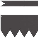 vidaXL Fűszegélyezés 20 pcs Fekete 100 x 0,05 x 15 cm