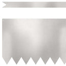 vidaXL Fűszegélyezés 20 pcs Ezüst 100 x 0,05 x 30 cm Rozsdamentes acél