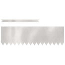 vidaXL Fűszegélyezés 20 db 100 x 0,05 x 30 cm Rozsdamentes acél Ezüst