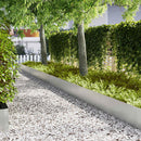 vidaXL Fűszegélyezés 20 pcs Ezüst 100 x 0,05 x 30 cm Horganyzott acél