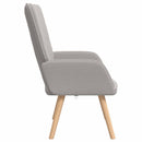 vidaXL karosszék Világosszürke 62 x 67 x 95,5 cm Sherpa szövet