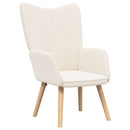 vidaXL karosszék Krém 62 x 67 x 95,5 cm Sherpa szövet