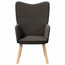 vidaXL karosszék Sötétszürke 62 x 67 x 95,5 cm Sherpa szövet