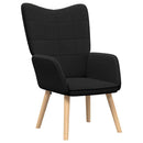 vidaXL karosszék Fekete 62 x 67 x 95,5 cm Sherpa szövet