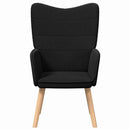 vidaXL karosszék Fekete 62 x 67 x 95,5 cm Sherpa szövet