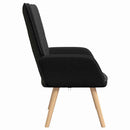 vidaXL karosszék Fekete 62 x 67 x 95,5 cm Sherpa szövet