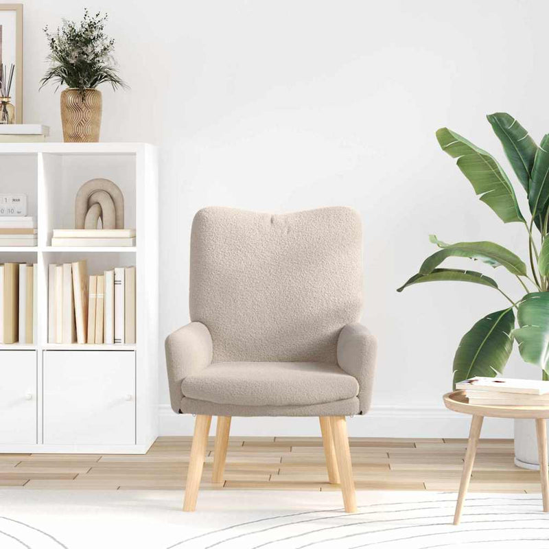 vidaXL Pihenőszék Világosszürke 63 x 67 x 94 cm szövet