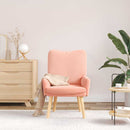 vidaXL Pihenőszék Rózsaszín 63 x 67 x 94 cm szövet