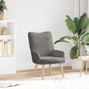 vidaXL Pihenőszék Világosszürke 63 x 67 x 94 cm szövet