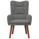 vidaXL karosszék Sötétszürke 63 x 67 x 94 cm Bársony