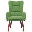 vidaXL Pihenőszék Világos zöld 63 x 67 x 94 cm Bársony