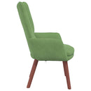 vidaXL Pihenőszék Világos zöld 63 x 67 x 94 cm Bársony